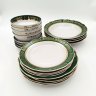 Купить Сервиз обеденный "Ностальжи" на 4 персоны (29 предметов), фарфор, крытье, золочение, Коростенский фарфоровый завод (КФЗ), СССР, 1960-1990 гг.