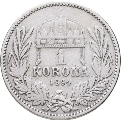 купить Венгрия 1 крона (crown) 1894
