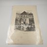 Купить Набор из 2 старинных  гравюр "Париж" , бумага, печать,  Франция, 1890-1910 гг.