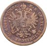 Купить Австрия 1 крейцер (kreuzer) 1859