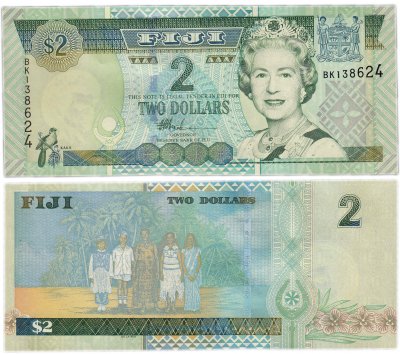 купить Фиджи 2 доллара 2002 (Pick 104)