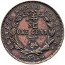 Купить Северное Борнео 1 цент (cent) 1889