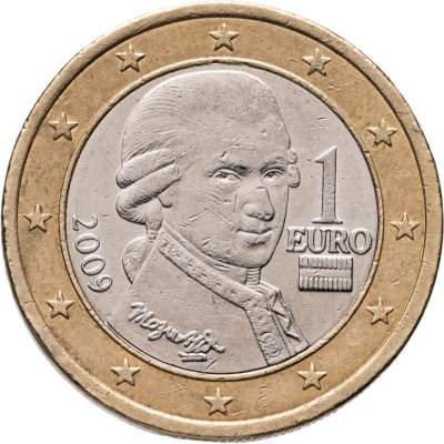 купить Австрия 1 евро (euro) 2009