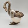 Купить Статуэтка "Утка", металл, раковина наутилус, Европа, 1970-1990 гг.
