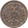 Купить Австрия 2 геллера (heller) 1899