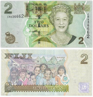 купить Фиджи 2 доллара 2007 год (Pick 109а)