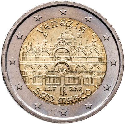 купить Италия 2 евро (euro) 2017 "400 лет со дня постройки Собора Святого Марка"