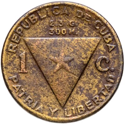 купить Куба 1 сентаво (centavo) 1953 "100 лет со дня рождения Хосе Марти"