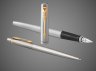 Купить Подарочный набор из 2-х ручек Parker Jotter Stainless Steel GT перьевая и шариковая ручки в подарочной упаковке, Металлы: нержавеющая сталь, 2026 г.