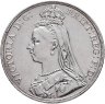 Купить Великобритания 1 крона 1891 в слабе Монетник. ру AU det чистка удар