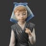 Купить Статуэтка "Девочка кормит гусей", фарфор, роспись, Lladro, Испания, 1983 г.