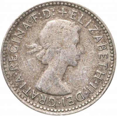 Купить Австралия 6 пенсов (pence) 1961