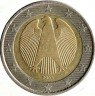 Купить Германия 2 евро 2002 D
