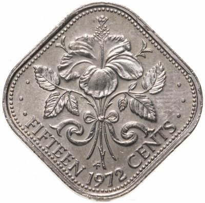 купить Багамы 15 центов (cents) 1972 FM