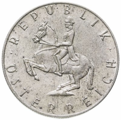 Купить Австрия 5 шиллингов (shilling) 1961