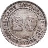 Купить Стрейтс Сетлментс 20 центов (cents) 1927