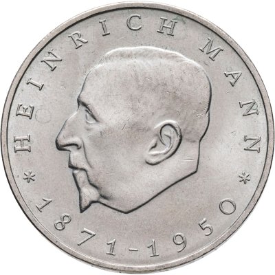 купить Германия (ГДР) 20 марок 1971 "100 лет со дня рождения Генриха Манна"