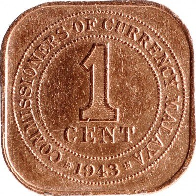 Купить 1 цент 1943