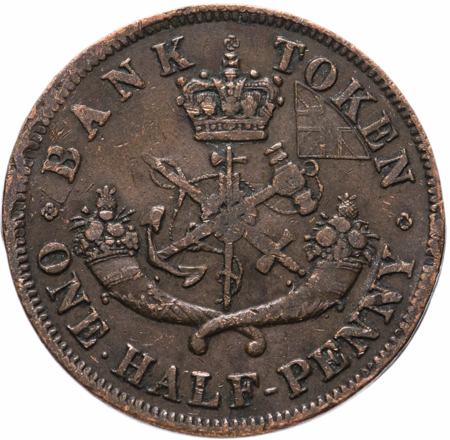 купить Жетон Канада 1/2 пенни 1852