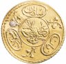 Купить Османская империя, Махмуд II, 1808-1839 годы (1223-1255 хиджри), 1/2 Хайрие Алтын (Золото)