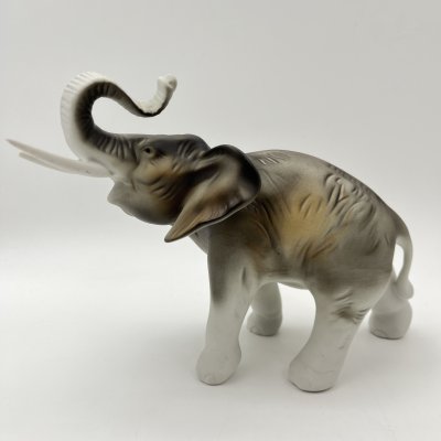 купить Статуэтка "Слон", фарфор, роспись, Royal Dux, Чехословакия, 1930-1945 гг.