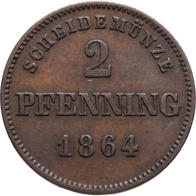купить Бавария 2 пфеннинга 1864