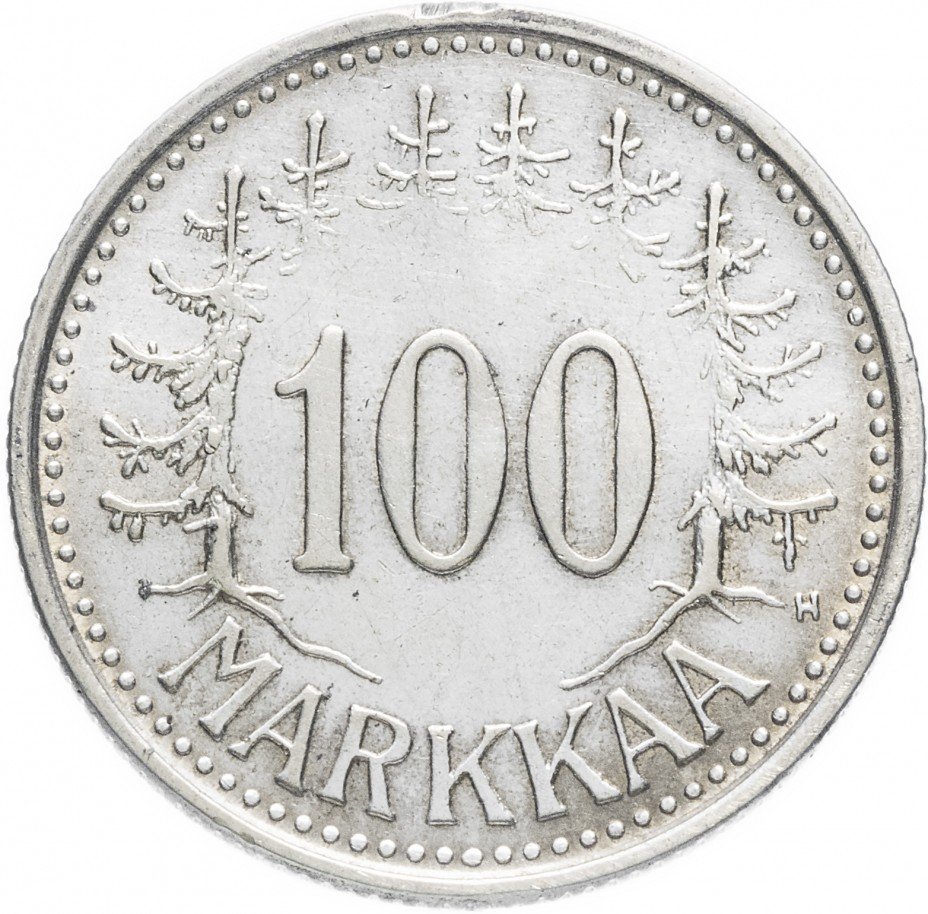 купить Финляндия 100 марок 1956