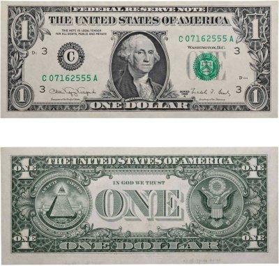 купить США 1 доллар 1988A (Pick 480b) C-Филадельфия