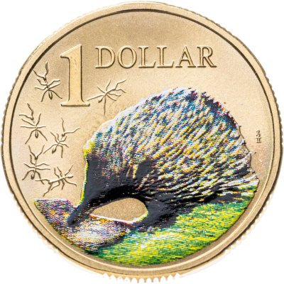 купить Австралия 1 доллар 2008 «Наземные животные Австралии - ехидна»
