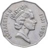 Купить Фиджи 50 центов (cents)  1975-1984, случайный год