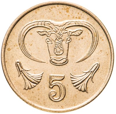 купить Кипр 5 центов (cents) 1991