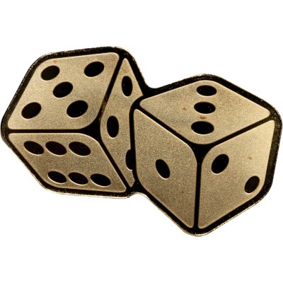 купить Палау 1 доллар 2025 "Игральные кости Кубик" с сертификатом