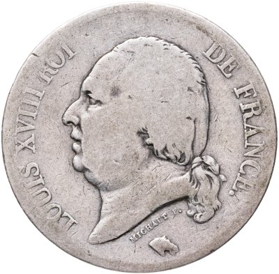 купить Франция 5 франков 1816