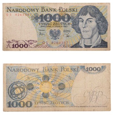 купить Польша 1000 злотых 1982