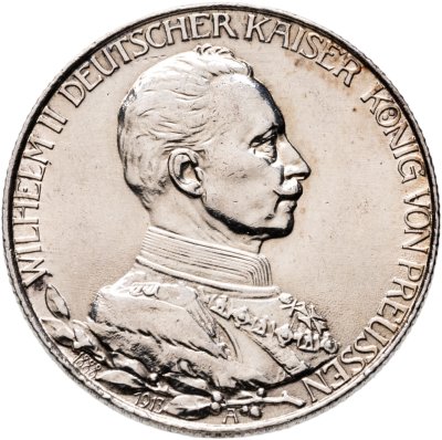 купить Германия (Империя, Пруссия) 2 марки (mark) 1913 "25 лет правлению Вильгельма II"
