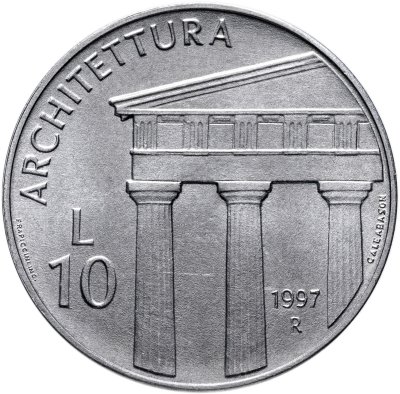 купить Сан-Марино 10 лир (lire) 1997