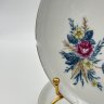 Купить Сервиз чайно-кофейный с цветочным декором на 4 персоны (10 предметов), фарфор, деколь, золочение, Colditz (Кольдиц), ГДР, 1960-1990 гг.