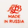 Купить Настенная тарелка с изображением портика "Осень", художник Мтюр, фарфор, роспись, золочение, Ленинградский фарфоровый завод (ЛФЗ), Российская Федерация, 1991-2012 гг.
