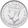 Купить Британская Малайя 10 центов (cents) 1939