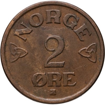 купить Норвегия 2 эре (ore) 1956