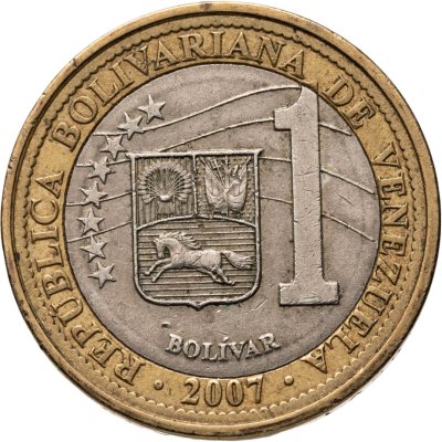 купить Венесуэла 1 боливар 2007