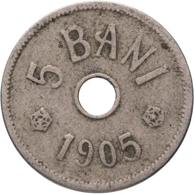 купить Румыния 5 банов (bani) 1905