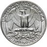Купить США 25 центов (квотер, 1/4 доллара, quarter dollar) 1984 P "Washington Quarter" (наборная)