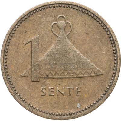 купить Лесото 1 сенте (sente) 1983
