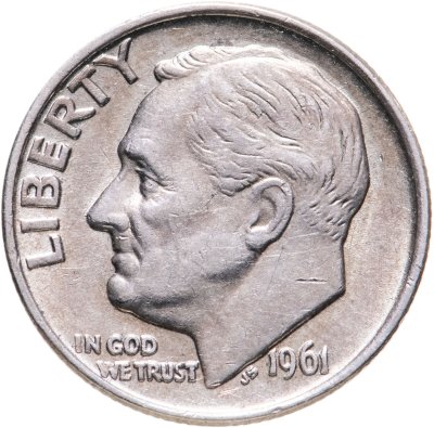 Купить США 10 центов (1 дайм) 1947 Серебро