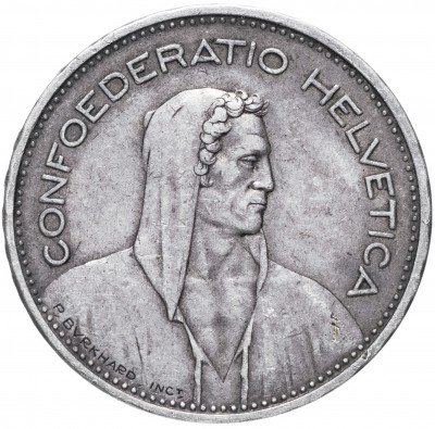 купить Швейцария 5 франков 1931