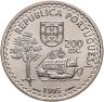 Купить Португалия 200 эскудо (escudos) 1995 "480 лет островам Солор и Тимор"