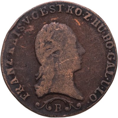купить Австрия 1 крейцер 1812, знак монетного двора "B"