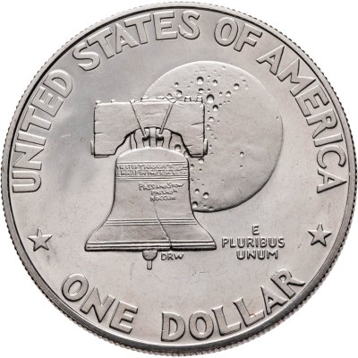 купить США 1 доллар (dollar) 1976 S 200 лет независимости США знак монетного двора "S" - Сан-Франциско. Тип I