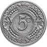 Купить Нидерландские Антильские острова 5 центов (cents) 2016
